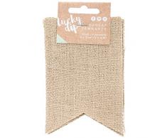 Kaisercraft Lucky Dip Toile fanions x 7,6Â cmÂ âÂ 12,1Â cm