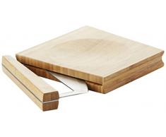 Point-Virgule PV-BAM-0969 Bamboo Set Ã Hachoir, Bambou, Brun