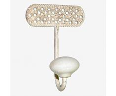 Better & Best Cintre 1 Grille Blanc 7 x 4,2 x 9,7 cm MatÃ©riau : mÃ©tal Taille Unique