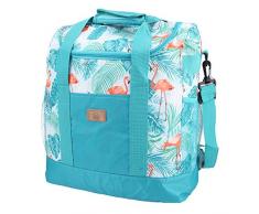 Decocasa Sac Ã Dos Isotherme pour dÃ©jeuner et Boissons 25 l Motif Flamants Roses 25 l