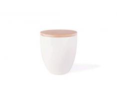 Excelsa Fashion White Bocal, céramique, Blanc, 12 x 14 cm