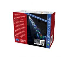 Konstsmide 3864-500 Cluster Guirlande Grappe à Micro LED, Plastique, 13 W, Or, 1360 x 1 x 1 cm