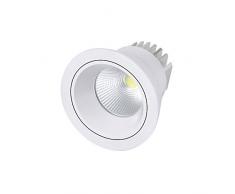 CristalRecord Ossa Spot Encastrable Ronde Blanc 6 W