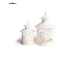 Excelsa Pagoda Bougeoir Crème Dimensions : à 9-Ã12 cm