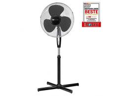 Clatronic 125 Ventilateur sur Pied Noir