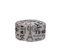 13 CASA Ottoman Parigi A4Â Blanc