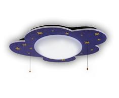 Plafonnier Niermann Standby 645 - Classe A++ à E, Bois, Hcl, 74 x 57 x 10 cm 22watts 230volts