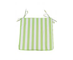 HomeMaison Galette de Chaise, Polyester, Anis, 40x40 cm