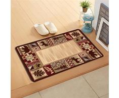 Bonamaison Paillasson décoratif Multicolore 40 x 70 cm