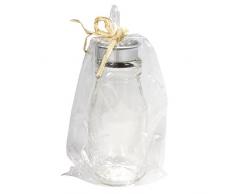 Rayher 56332000Â Weber Bouteille en Verre avec photophore, Ã Â 5,5Â cm, 14Â cm, Sacs