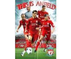 Empire Poster â Football â Liverpool FC - Players 10/11 - Taille (cm) : env. Poster 3D 47 x 67