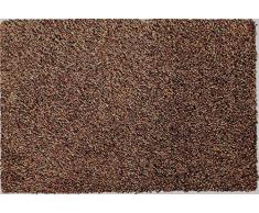 Ilias Trade Eco-Dry Tapis, Coton, Brun, 60x120cm