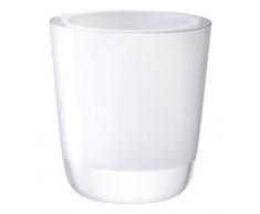 LSA International Otto Vase en Verre, Verre, Blanc, 12Â cm