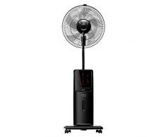 Taurus MF4000 - Ventilateur sur pied brumisateur et anti-moustiques. Télécommande. Désodorisant. 40 cm. 5 lames. 100W. 3 vitesses. Minuteur. 2L., Noir