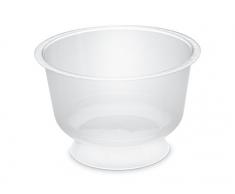GUILLIN - SERVIPACK C200TPP CARTON DE 600 Coupe Ã Dessert sur Pied Translucide 200Cc, Plastique, Transparent, 9,5 x 9,5 x 6,1 cm
