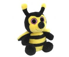 Enesco Peluches Kalidou Peluche beegy, Jaune et Noir, 16Â cm, Polyester, Noir, 14Â x 14Â x 16Â cm
