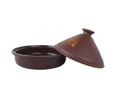 Siqur Santé Tajine en céramique Zisha - Diamètre 26 cm