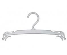 Le Cintre FranÃ§ais - Pack de 800 - L 27 CRISTAL Cintre Plastique Lingerie Plastique Cristal 27x0.5x11 cm