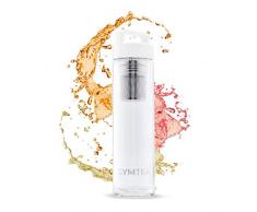 Gymtea 9120068581370 XL ThÃ©iÃ¨re isotherme en verre avec passoire en acier inoxydable 500 ml