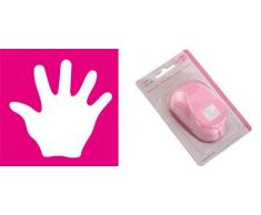 Efco Empreinte de Main Perforatrice Taille L L, Rose, 9, 5 x 6, 5 cm