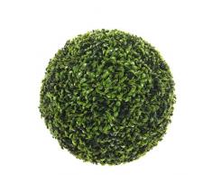 MICA Decorations Boule à thé Vert 37 cm