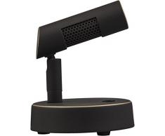 TEKNI-LED - Spot LED Ã poser sur console, meuble, vitrine â Lampe orientable Ã©clairage tableaux - 5W â blanc chaud 2700K â IRC95 - Laiton PatinÃ© Mat