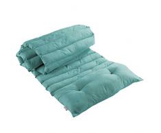 BAIN DE SOLEIL 60 x 180 CM COTON UNI PACIFIQUE MENTHE