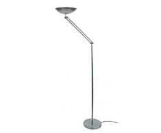 Tosel 50306 Lampadaire Halogène Acier 300 W R7s Aluminium