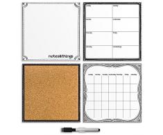 Wallpops Fine Décor organisation noir et blanc de