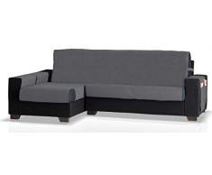 Bartali Divan GEA Bras Gauche, 42% Coton, 58% Polyester, Plomb, 275Â cm