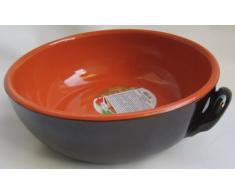 DE SILVA Casserole Deux anses céramique Marron 24 x 8 cm Casseroles et préparation