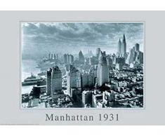 Empire Merchandising 14054 Poster Motif horizon de New York Manhattan 1931 61 x 91,5 cm