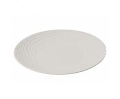 Revol RV648324 Assiette Arborescence, Porcelaine, Ivoire, 31 x 31 x 2,5 cm