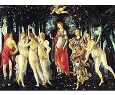 Tableau, Impression sur Toile - Le Printemps Sandro Botticelli - cm. 40x50