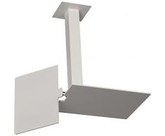 Océan oltreluce Lampe à suspension à lED moi.lasdoppio ciel, 58 W, blanc mat, 41 x 19.5 x 30 cm