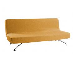 Martina Home Clic CLAC Housse de Coussin Clic Clac Jaune Moutarde