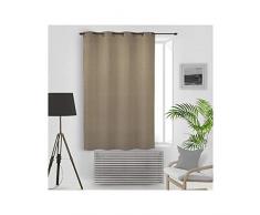 Soleil docre Eclipse Rideau occultant, Polyester, Beige, 140 x 180 cm