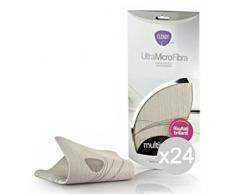 Clendy Cendy 201072 Lot de 24 Chiffons en Microfibre Ultra 30 x 30 cm