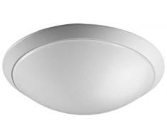 Vivida - Moon Plafonnier LED Rond Avec Cadre Blanc Ã395Mm 24W