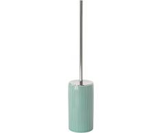 Gedy Sabina Brosse WC, céramique, Aigue-Marine, 9,3 x 9,3 x 46