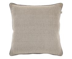 Dutch Decor Coussin Wolter 45x45 cm Taupe - Coussins DÃ©co - Oreiller DÃ©coratif - DÃ©houssable - ZippÃ©