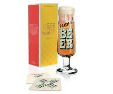 Potts RITZENHOFF Verre à bière en cristal 300 ml avec 5 tasses à bière