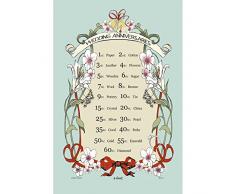 Samuel Lamont Torchon Bleu Taille Unique