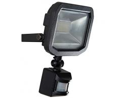 Luceco LFSP10W1B50-01 Projecteur LED avec dÃ©tecteur de mouvement 10 W 600 lm 5000 K