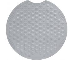 Grund E2200 de Base â 001509002 sicure Tapis de Baignoire, 100% Caoutchouc synthétique, PVC, Gris, 55 x 55 x cm