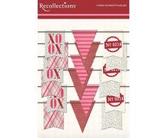 My Minds Eye 4 x 6 cm Love Me Guirlande Multicolore 2 m