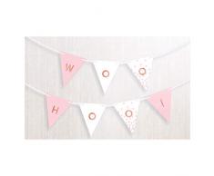 Amscan International 120442 Blush Amscan Blush DÃ©coration Fanions Lettre BanniÃ¨re Personnalisable 1