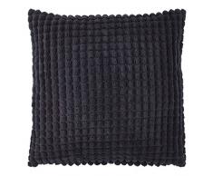 Dutch Decor Coussin Rome 45x45 cm Noir - Coussins DÃ©co - Oreiller DÃ©coratif - DÃ©houssable - ZippÃ©