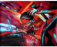 Legendarte - Tableau, Peinture Ã lhuile - Tentation Diabolique - cm. 60x80