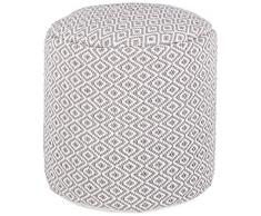 BIZZOTTO Pouf 46x46x47 cm Gris